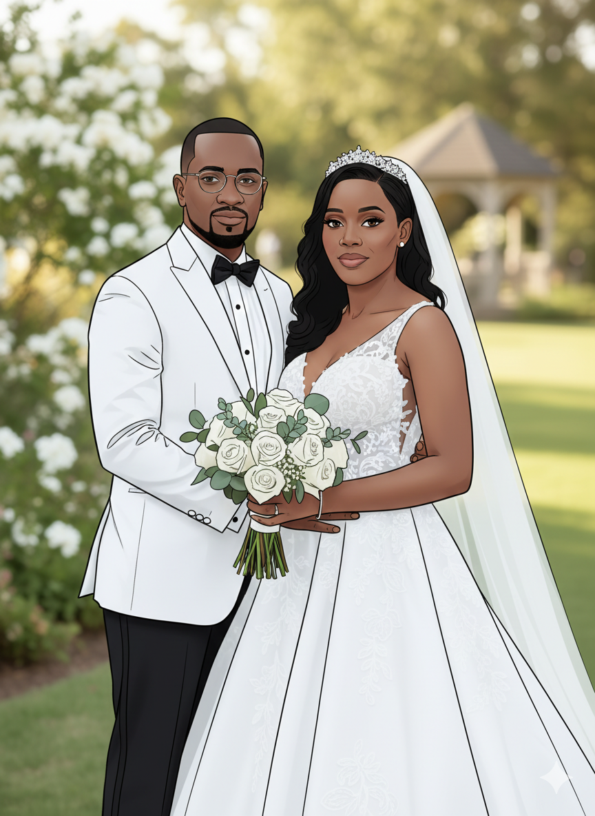 Wedding moment